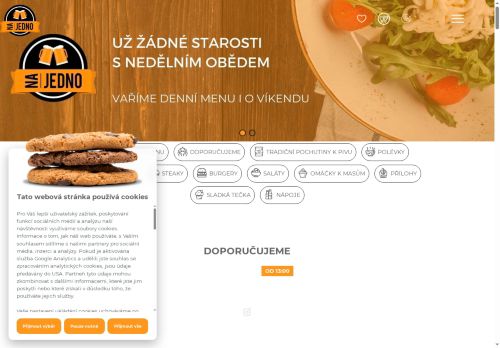 Webové stránky Restaurace 