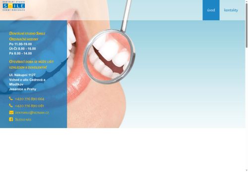 Zobrazit webové stránky Dentální studio Smile