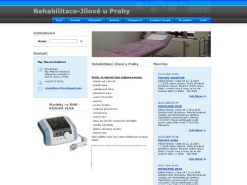 Rehabilitace - Mgr. Marcela Košatová