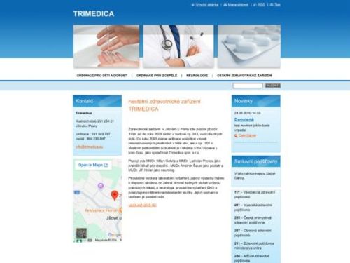 Praktický lékař pro dospělé Trimedica - MUDr. Milan Geleta