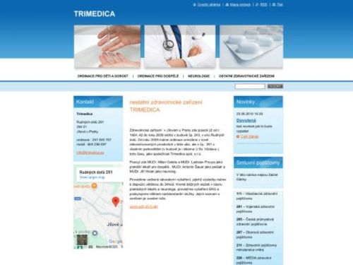 Praktický lékař pro dospělé Trimedica - MUDr. Milan Geleta