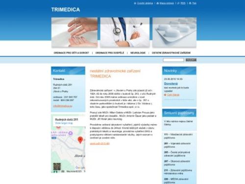 Neurologická ambulance Trimedica - MUDr. Jiří Holan