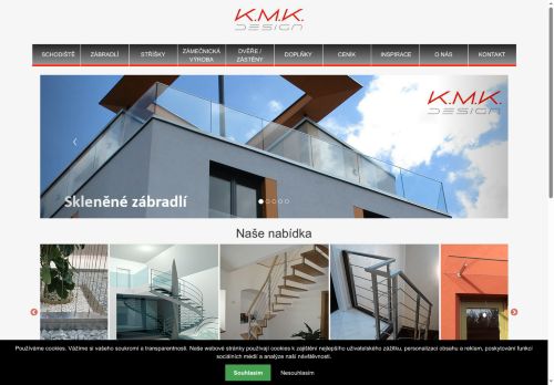 K.M.K.design s.r.o. nabízí práci na pozici Montér zábradlí (m+ž) v obci Senohraby