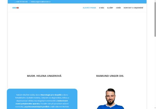 Zobrazit webové stránky Neurologická ambulance - MUDr. Helena Ungerová