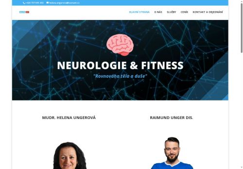Zobrazit webové stránky Neurologická ambulance - MUDr. Helena Ungerová