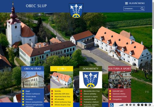 Zobrazit webové stránky Obecní úřad Slup