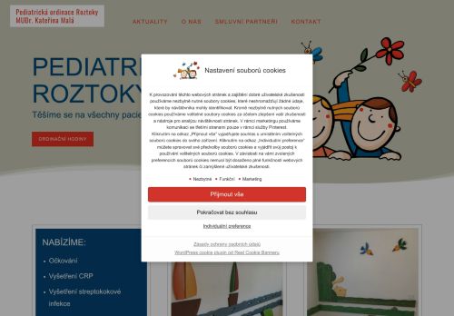 Zobrazit webové stránky Praktický lékař pro děti a dorost - MUDr. Kateřina Malá