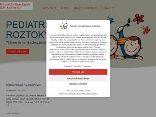 Praktický lékař pro děti a dorost - MUDr. Kateřina Malá
