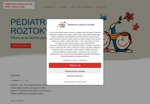 Zobrazit webové stránky Praktický lékař pro děti a dorost - MUDr. Kateřina Malá