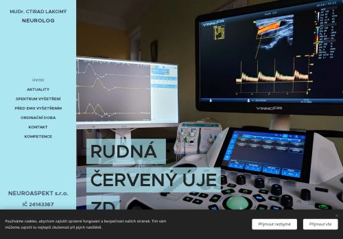 Zobrazit webové stránky Neurologická ambulance - MUDr. Ctirad Lakomý