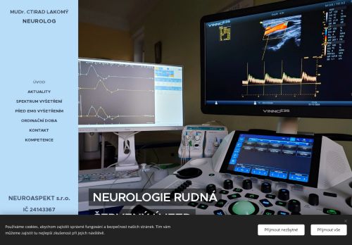 Zobrazit webové stránky Neurologická ambulance - MUDr. Ctirad Lakomý