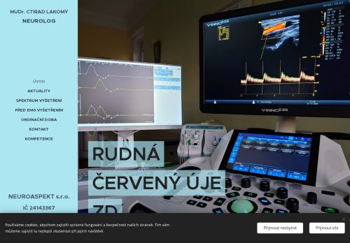 Zobrazit webové stránky Neurologická ambulance - MUDr. Ctirad Lakomý