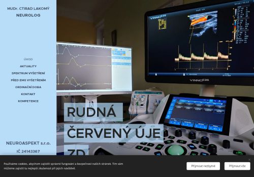 Zobrazit webové stránky Neurologická ambulance - MUDr. Ctirad Lakomý