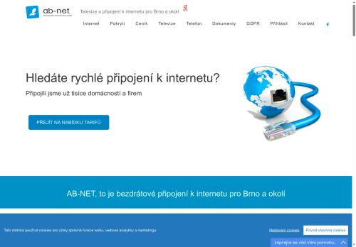 Zobrazit webové stránky AB-NET s.r.o.