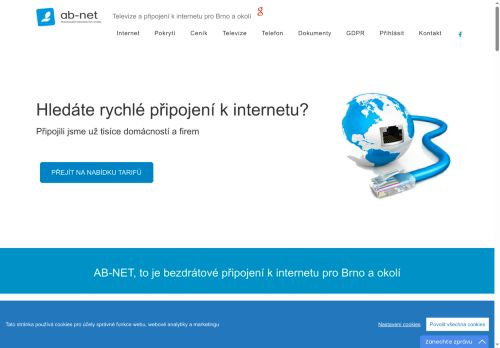 Zobrazit webové stránky AB-NET s.r.o.