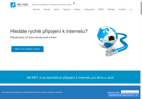 Zobrazit webové stránky AB-NET s.r.o.
