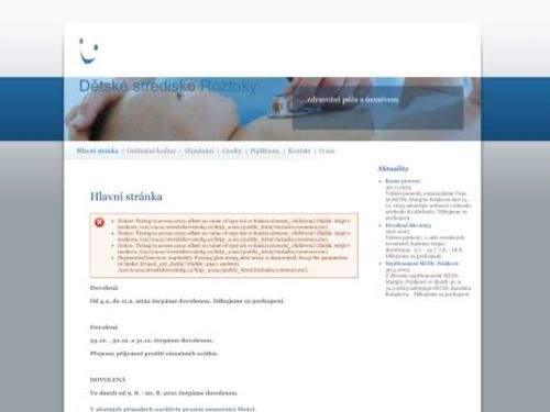 Praktický lékař pro děti a dorost (Dětské středisko Roztoky) - MUDr. Margita Poláková