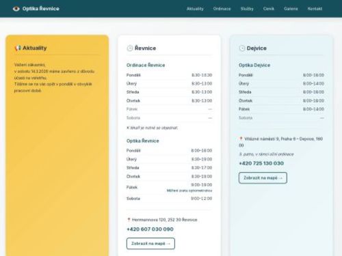 Oční ordinace OphtaOptik s.r.o.