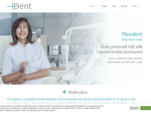 Zubní ordinace Plusdent - MUDr. Lenka Landová, MUDr. Eva Formanová