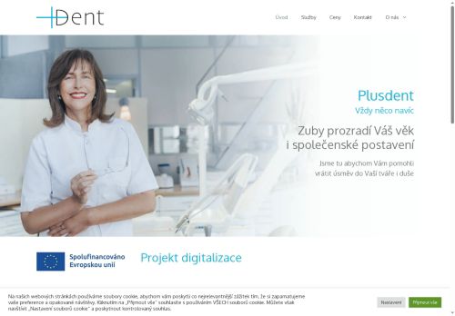 Zobrazit webové stránky Zubní ordinace Plusdent - MUDr. Lenka Landová, MUDr. Eva Formanová