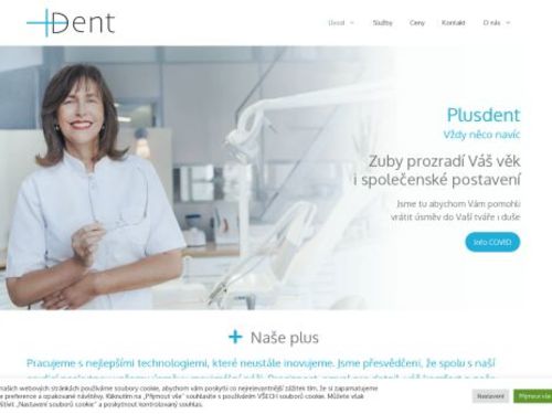 Zubní ordinace Plusdent - MUDr. Lenka Landová, MUDr. Eva Formanová