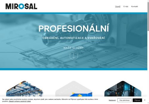 Mirosal s.r.o. nabízí práci na pozici Obsluha CNC, nástrojař v obci Příbram