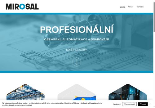 mirosal s.r.o. nabízí práci na pozici Zámečník,svářeč v obci Příbram