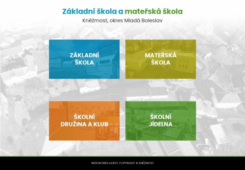 Webové stránky Základní škola a Mateřská škola Kněžmost, okres Mladá Boleslav, Kněžmost