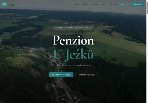 Zobrazit webové stránky Penzion U Ježků