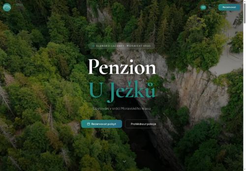 Zobrazit webové stránky Penzion U Ježků