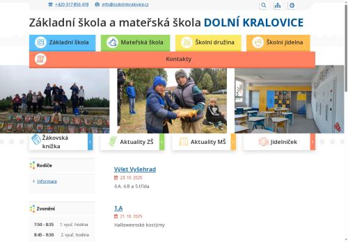 Základní škola a mateřská škola Dolní Kralovice, okres Benešov nabízí práci na pozici Správci objektů      M/Ž v obci Dolní Kralovice