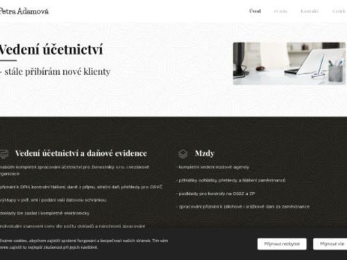 Účetnictví Petra Adamová