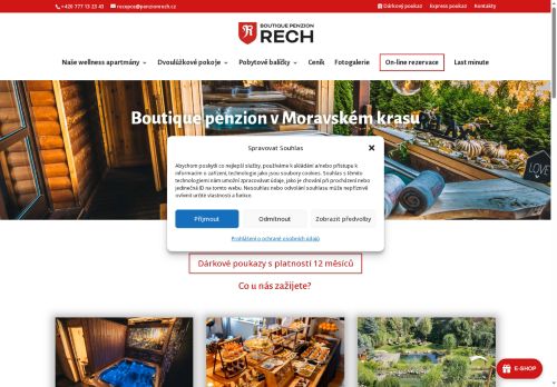 Zobrazit webové stránky Restaurace a penzion u Rechů
