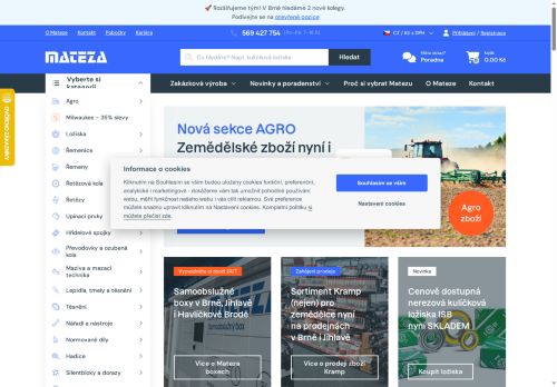 MATEZA spol. s r.o. nabízí práci na pozici Pomocní pracovníci v dopravě a skladování v obci Brno