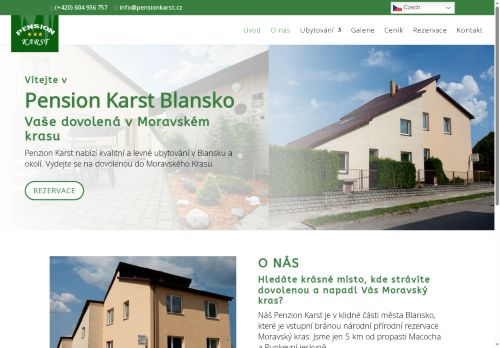 Zobrazit webové stránky Penzion Karst