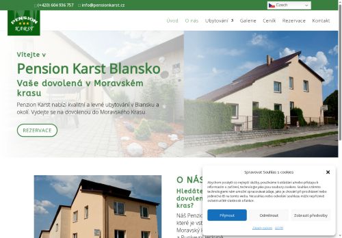 Zobrazit webové stránky Penzion Karst