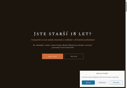 Zobrazit webové stránky Víno Šimák