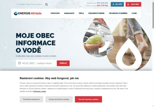 Energie AG Kolín a.s. nabízí práci na pozici Provozní montér vodovodů  (m/ž) v obci Kolín