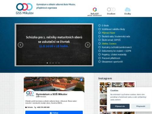 Gymnázium, SOŠ a SOU Mikulov