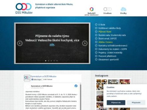 Gymnázium, SOŠ a SOU Mikulov