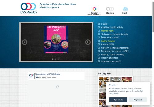 Zobrazit webové stránky Gymnázium, SOŠ a SOU Mikulov