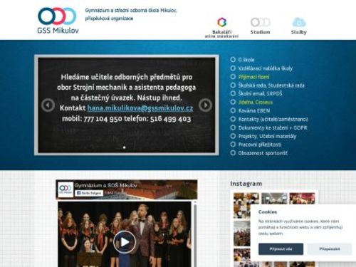 Gymnázium, SOŠ a SOU Mikulov