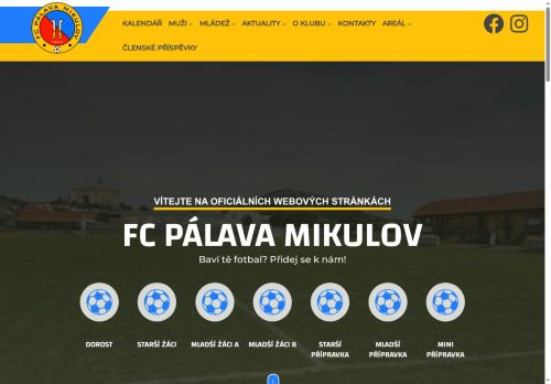 Zobrazit webové stránky FC Pálava Mikulov