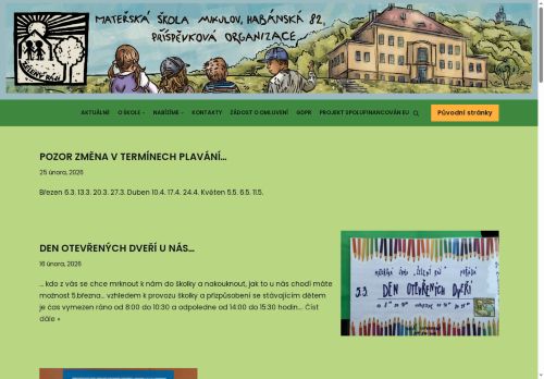Zobrazit webové stránky Mateřská škola Mikulov 