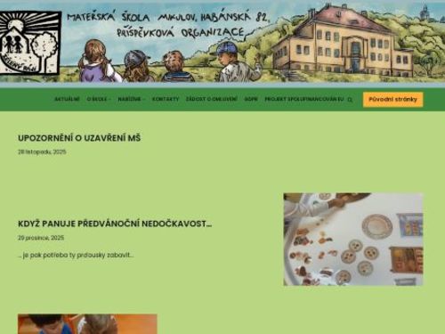 Mateřská škola Mikulov 