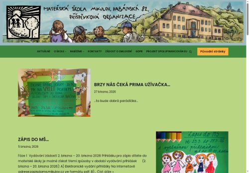 Zobrazit webové stránky Mateřská škola Mikulov 