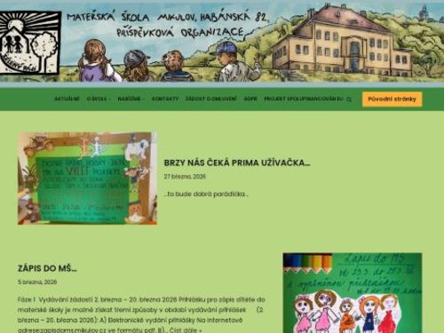 Mateřská škola Mikulov 