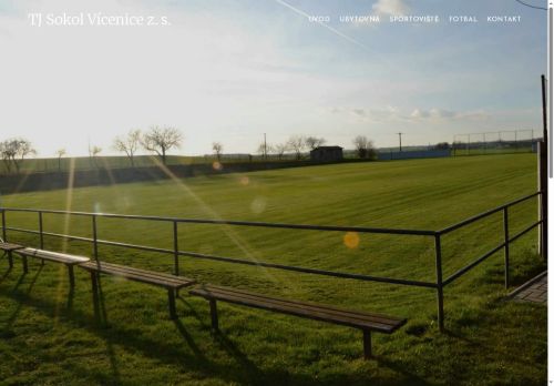 Zobrazit webové stránky Ubytovna TJ Sokol Vícenice