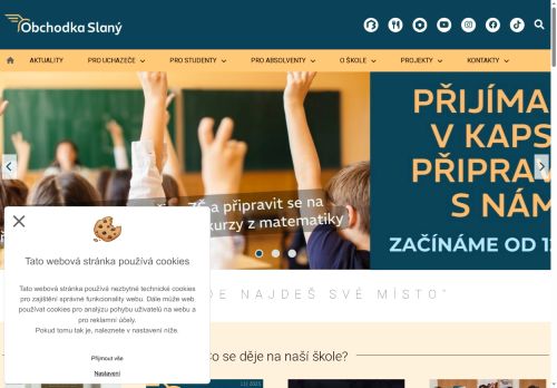 Obchodní akademie Dr. Edvarda Beneše, Slaný, Smetanovo nám. 1200 nabízí práci na pozici Učitel/ka - účetnictví v obci Slaný