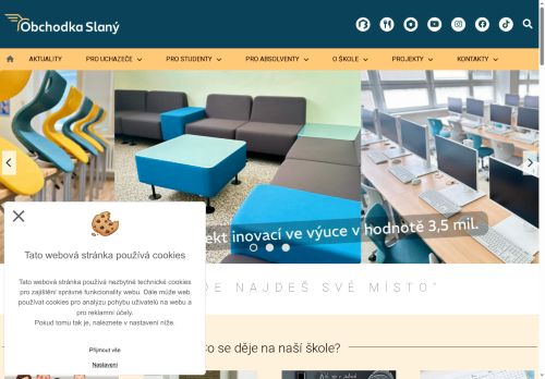 Obchodní akademie Dr. Edvarda Beneše, Slaný, Smetanovo nám. 1200 nabízí práci na pozici Učitel/ka - matematika a informační technologie v obci Slaný